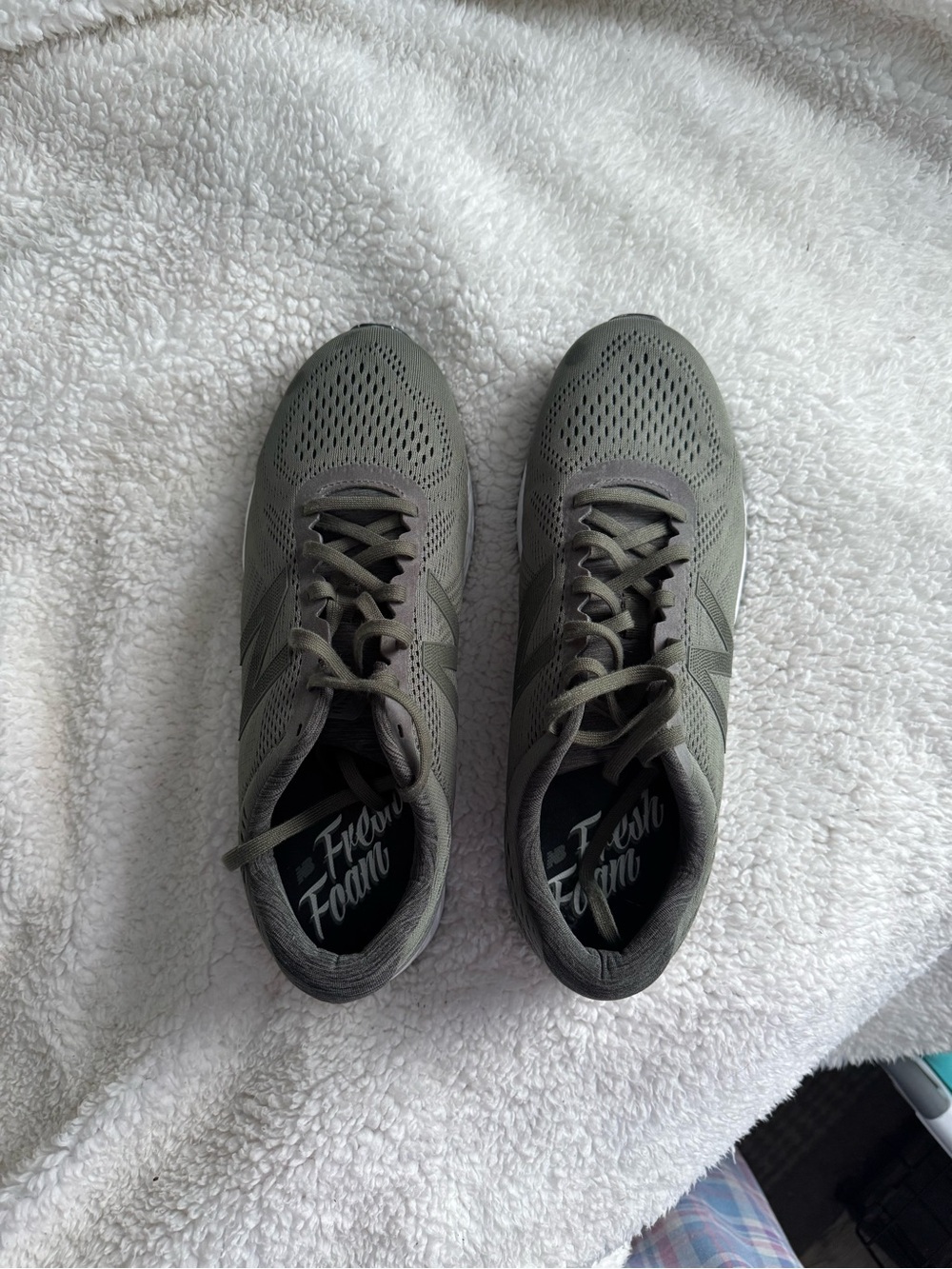 New Balance Men's Athletic Sneakers - Olive Green